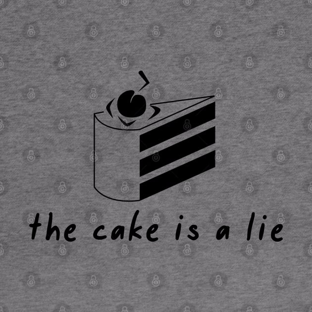 the cake is a lie by fandemonium